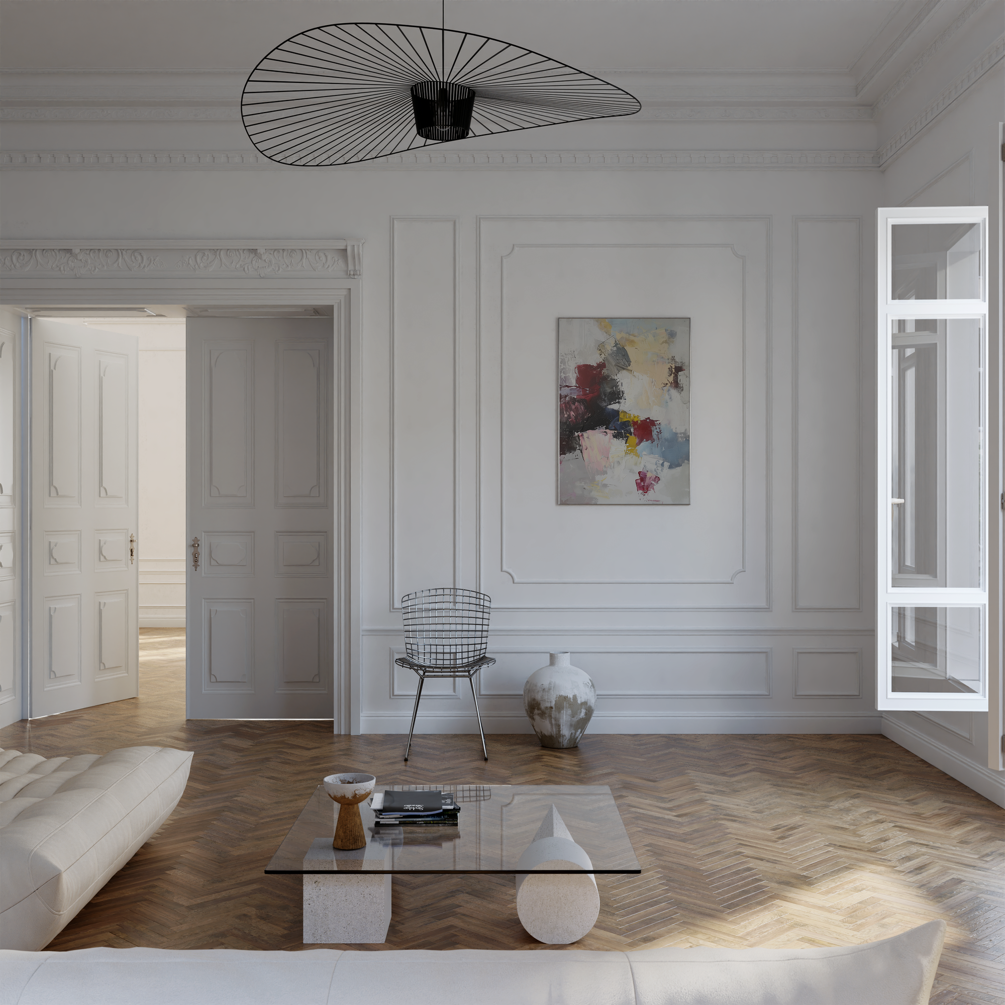 Layers of Time & Motion Print