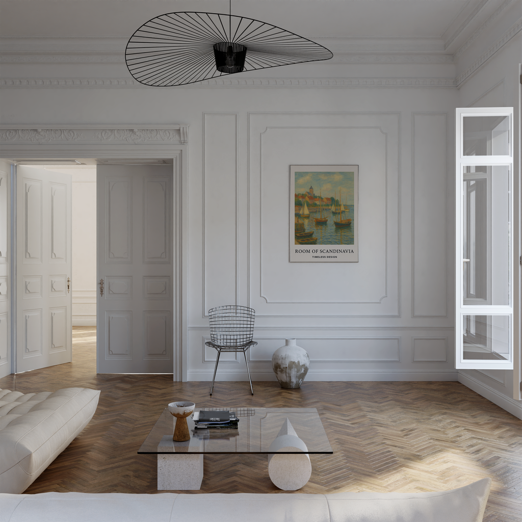 Harbor of Golden Light Print