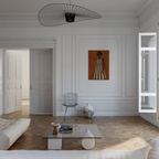 Minimalist Terracotta Portrait Print