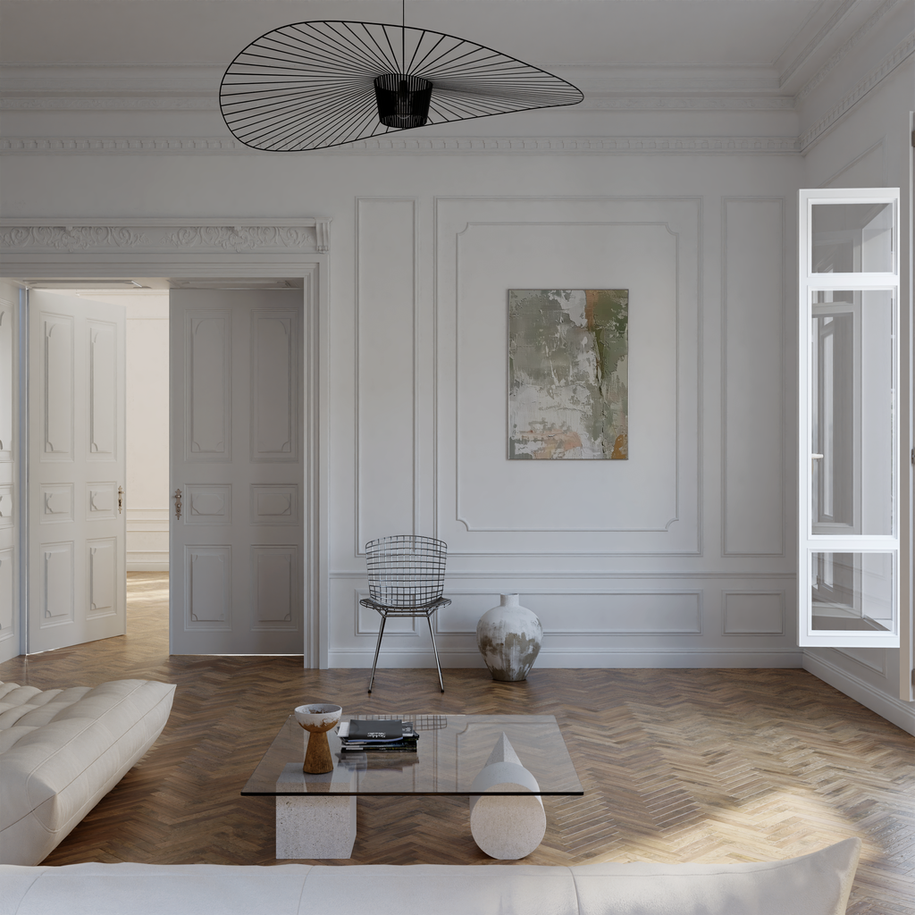 Scandinavian Earthy Greens Print