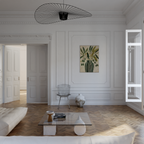 Minimalist Olive Green Print