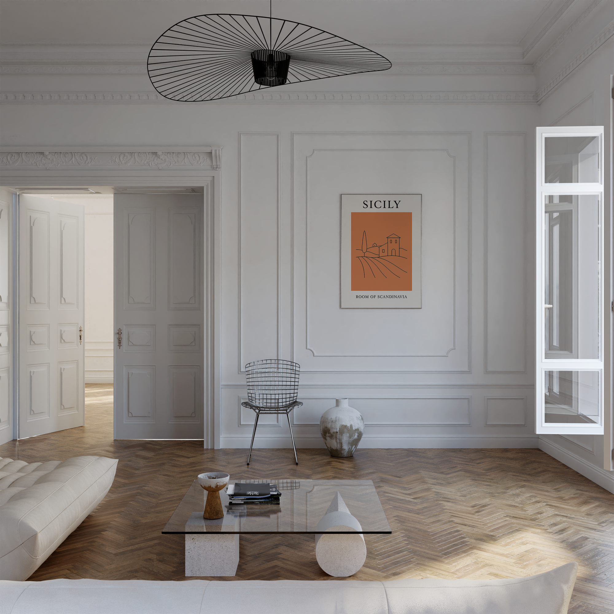 Sicily Minimalist City & Travel Print