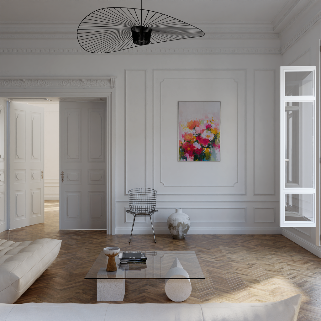 Bright Bloom Burst Print