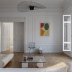 Modern Shapes Abstract Print