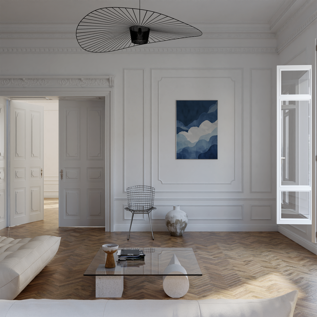 Deep Indigo Skies Print