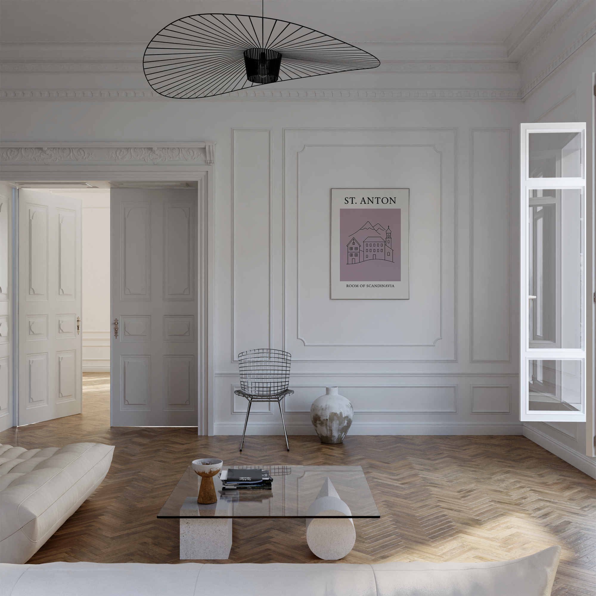 St. Anton Minimalist City & Travel Print