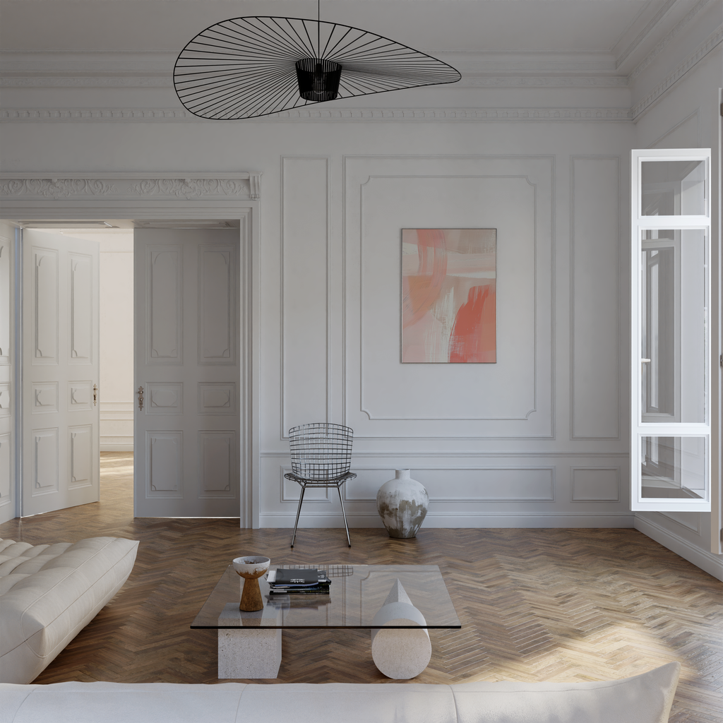 Warm Peach Tones Print