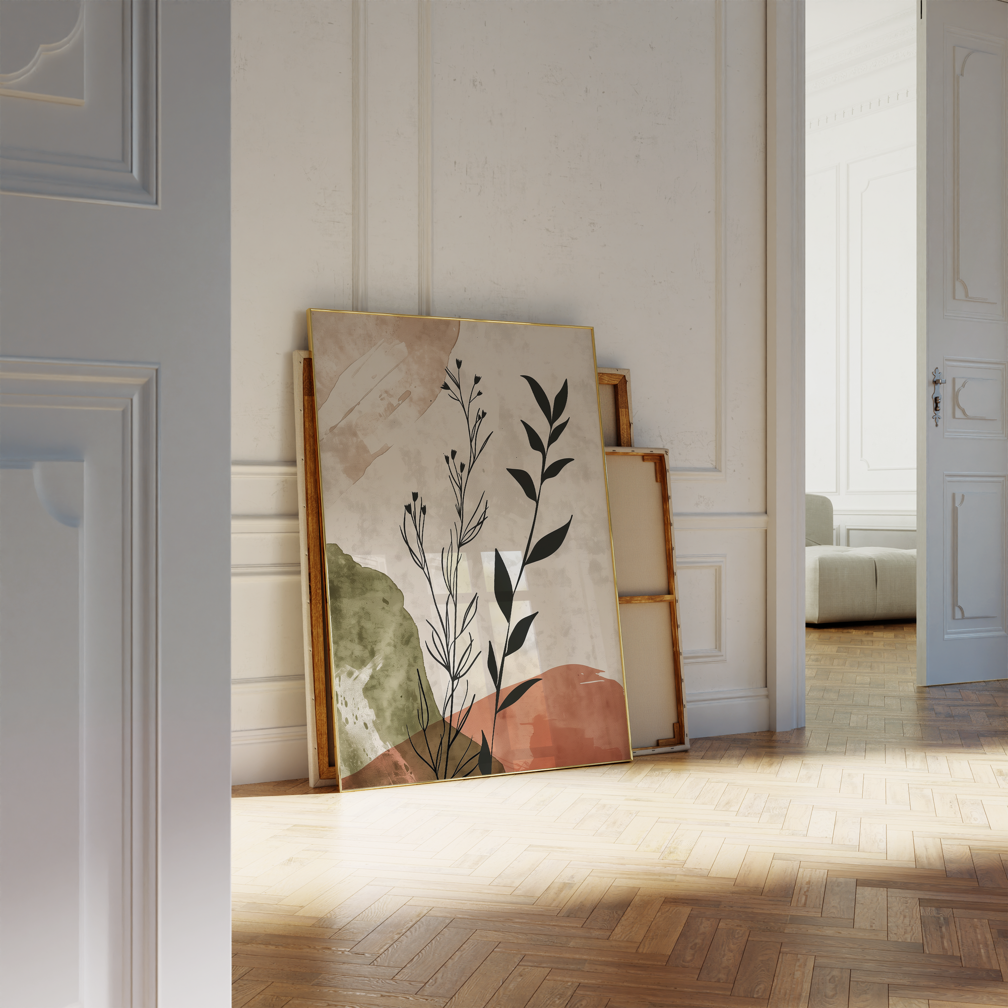 Soft Nature Botanical Print