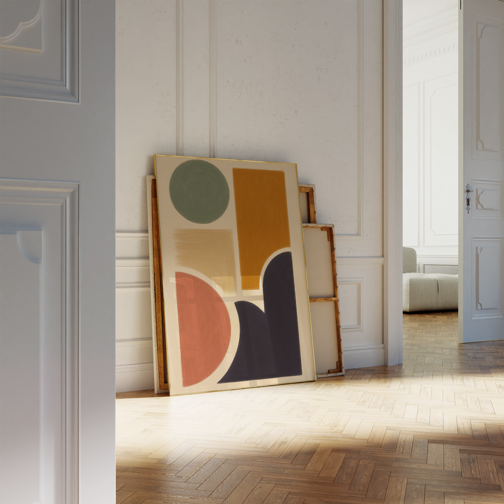 Scandinavian Modern Forms Print