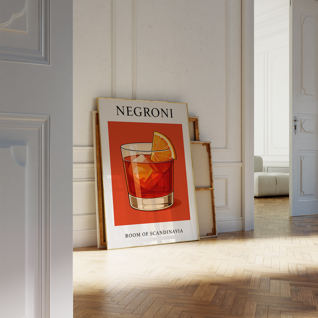 Retro Negroni Print