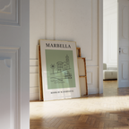 Marbella Minimalist City & Travel Print