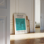 Amalfi Coast Minimalist City & Travel Print