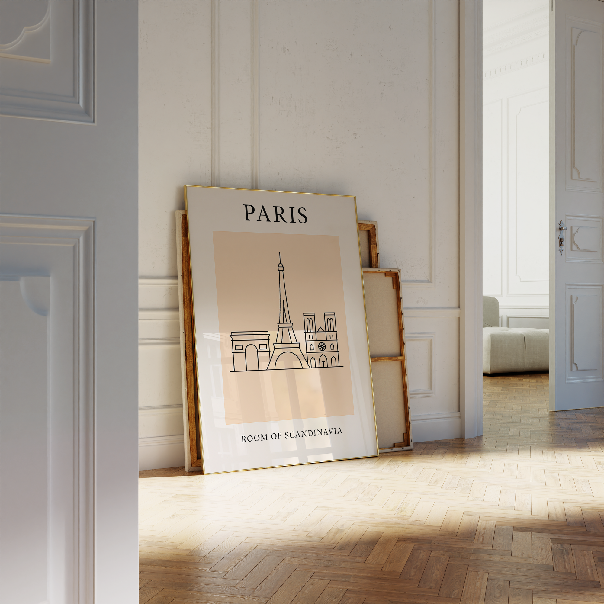 Paris Minimalist City & Travel Print