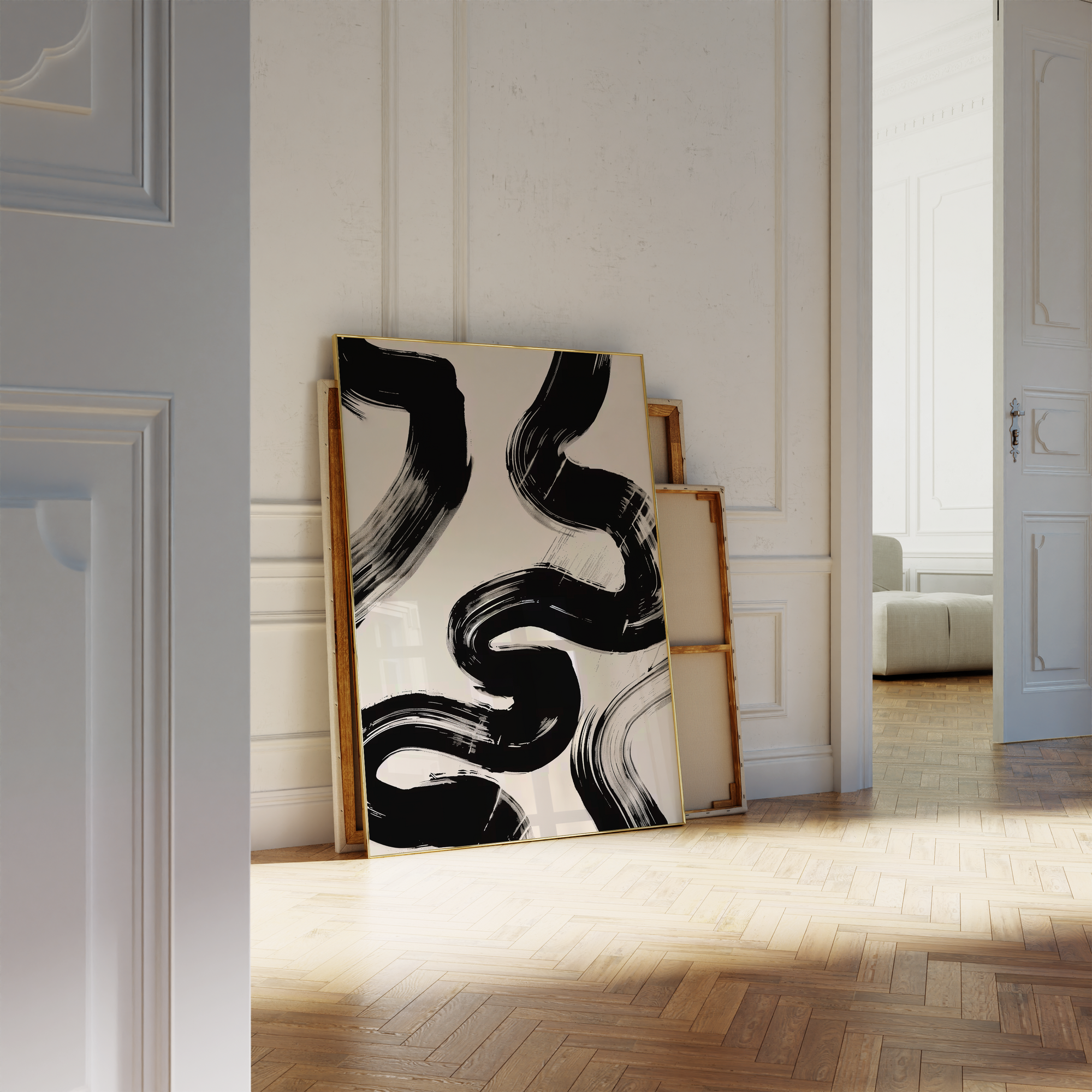 Monochrome Motion Print