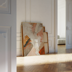 Earthy Brush Texture Print