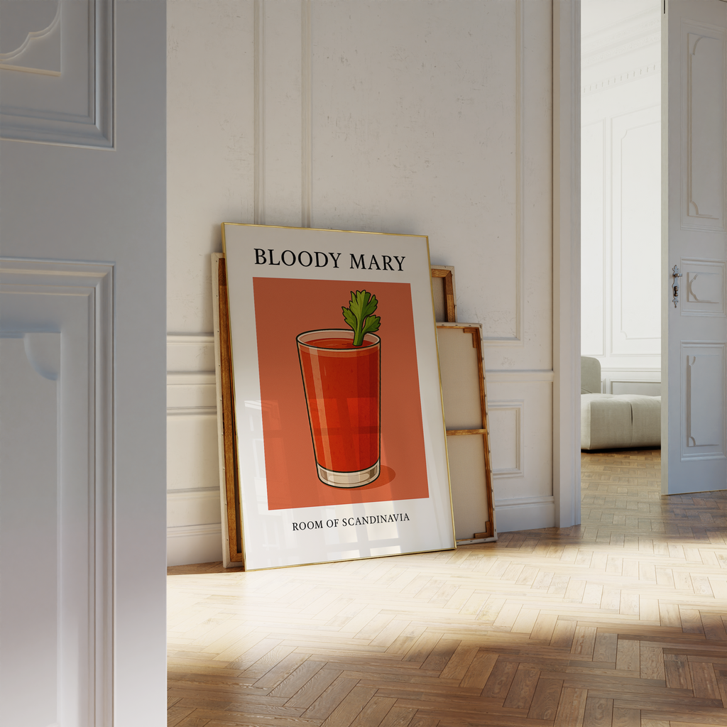 Retro Bloody Mary Print