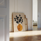 Burnt Orange Vase Print