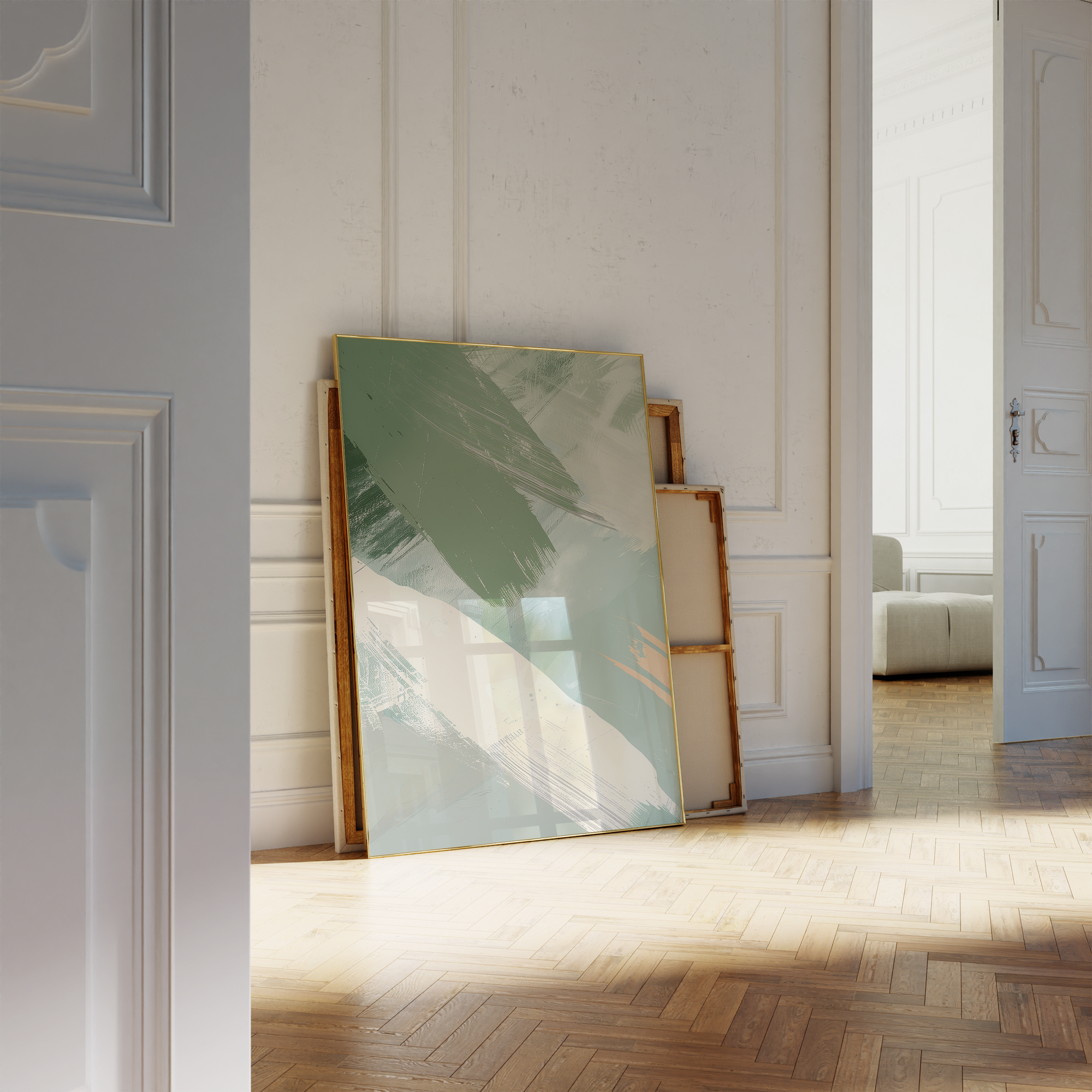 Gentle Sage Tones Print