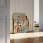 Terracotta Meadow Print