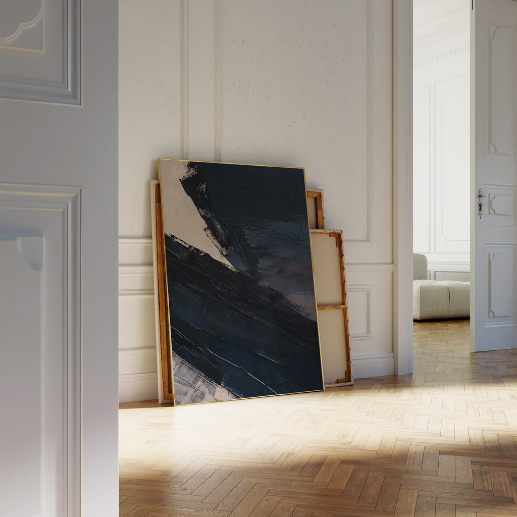 Dark Blue Tones No.1 Print