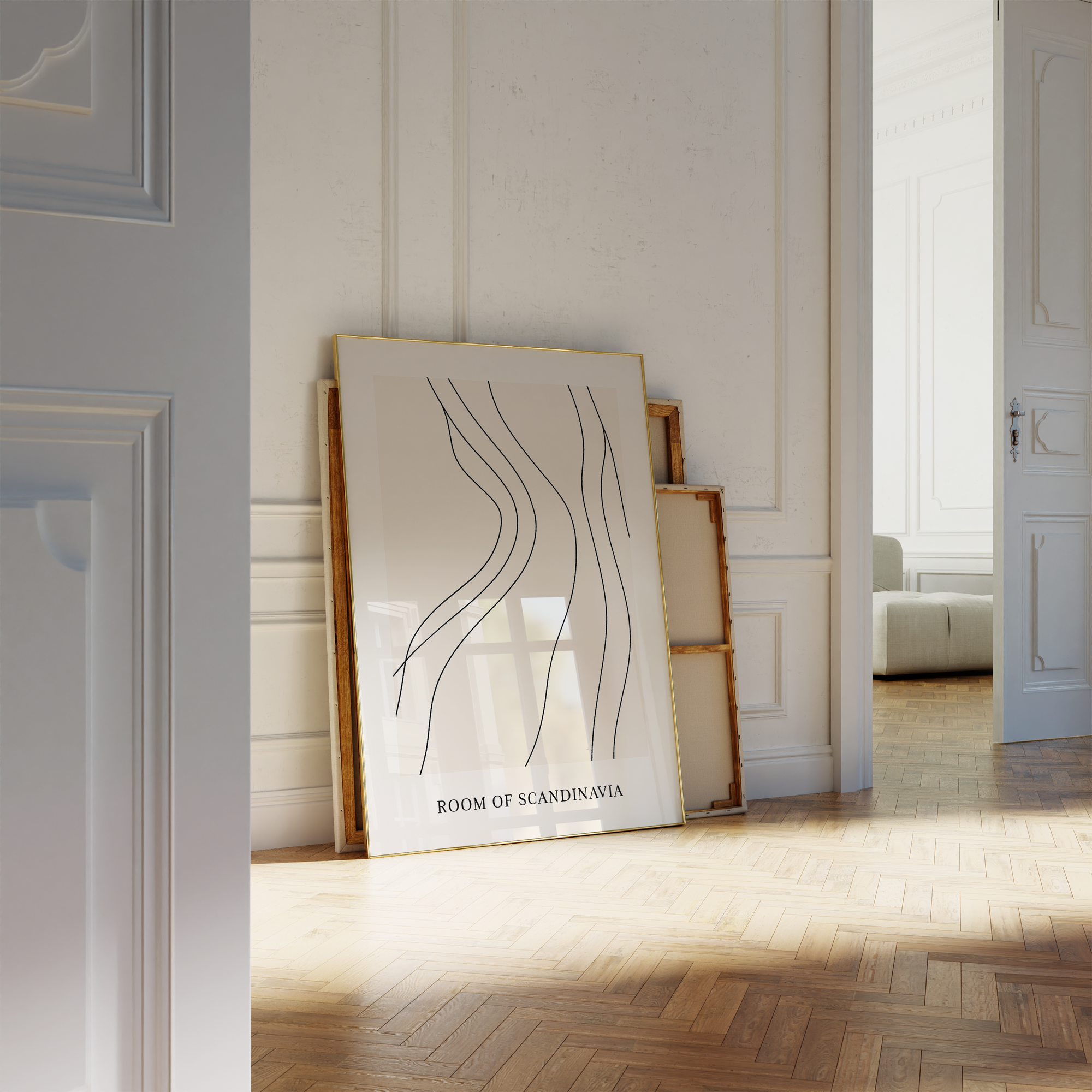 Line Art Minimalist Print