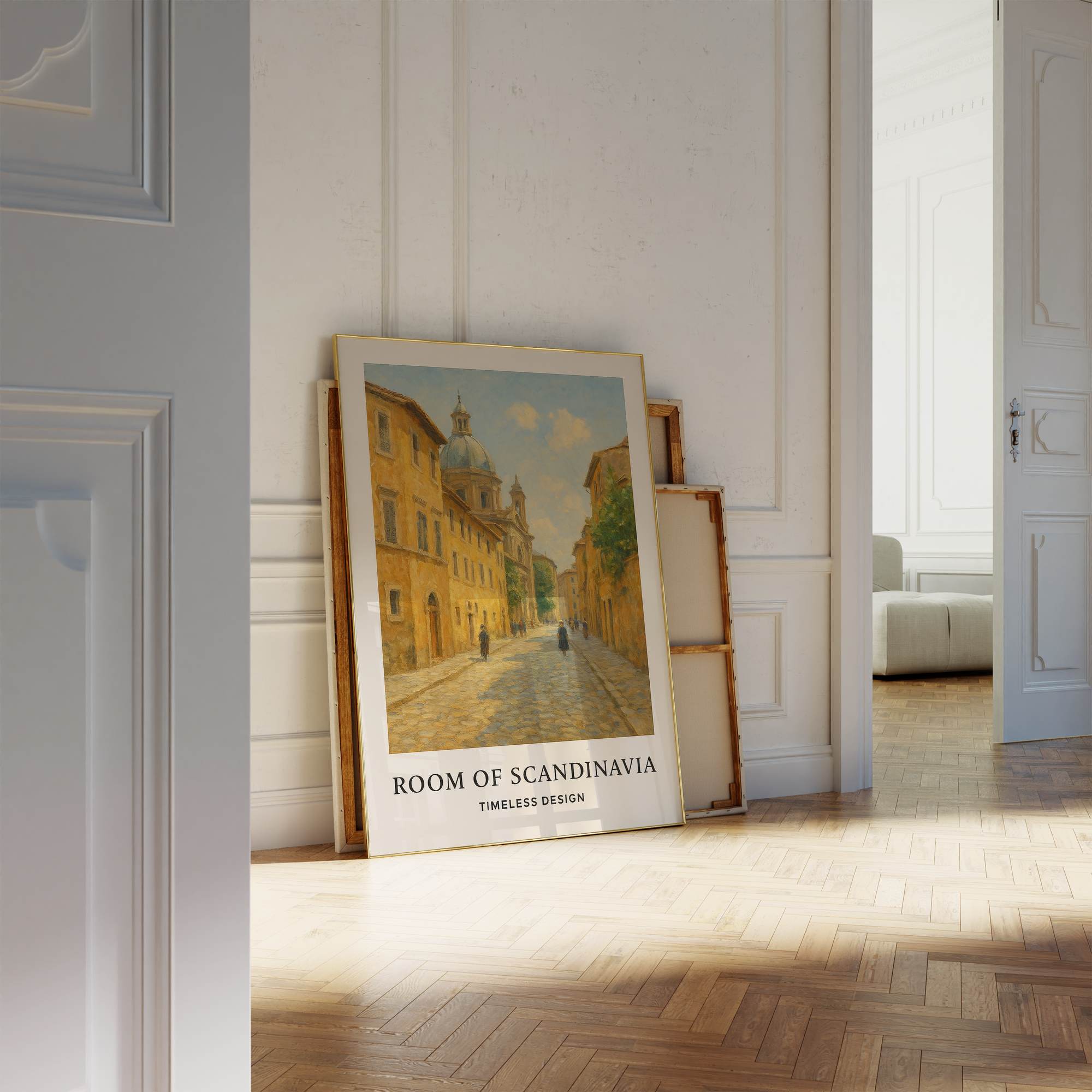 Golden Hour In The City Print