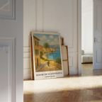 Seaside Village Walk Print