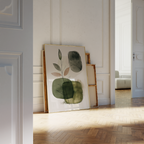 Earthy Botanical Shapes Print