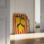 Nordic Lemon Kitchen Print