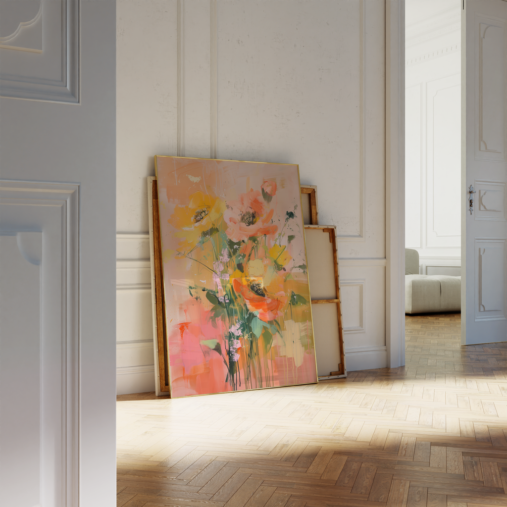 Blush Meadow Dance Print