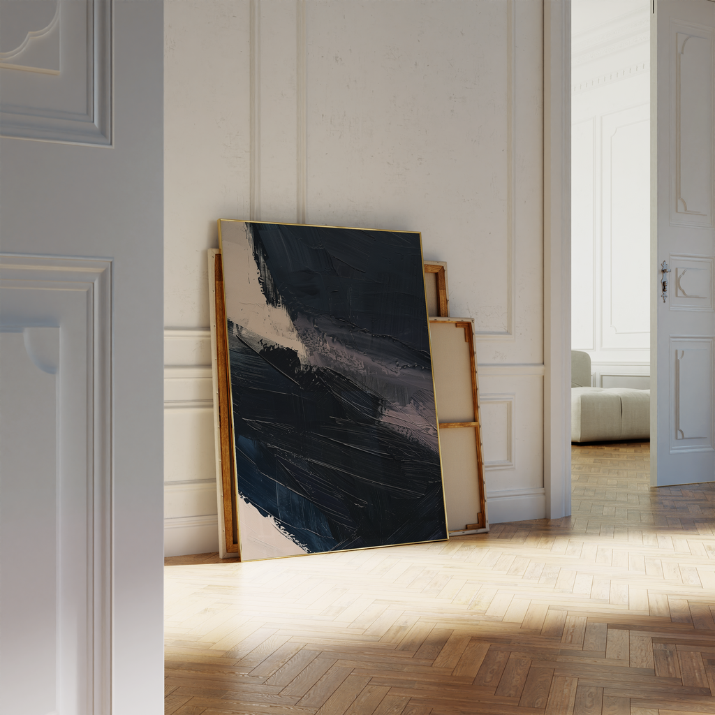 Dark Blue Tones No.2 Print