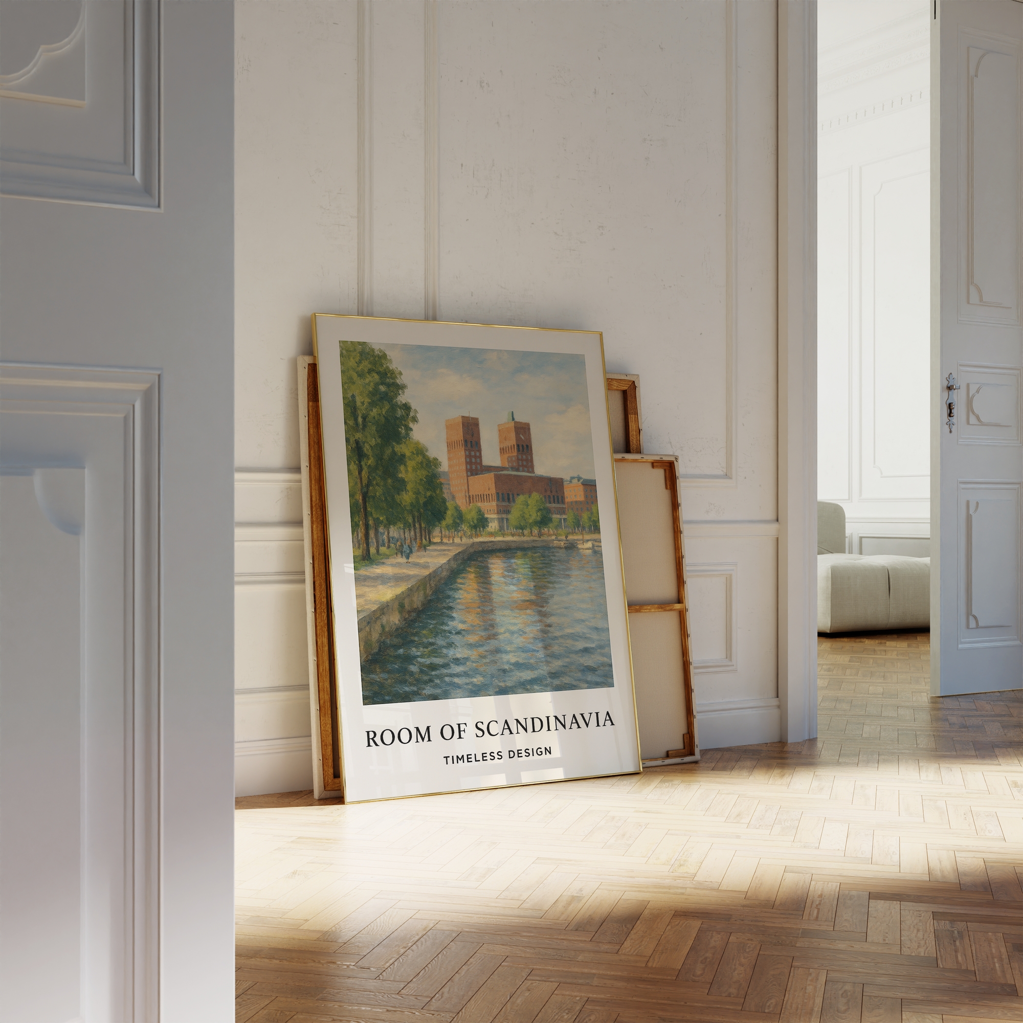 Oslo Illustration Art Print