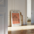 Milano Minimalist City & Travel Print