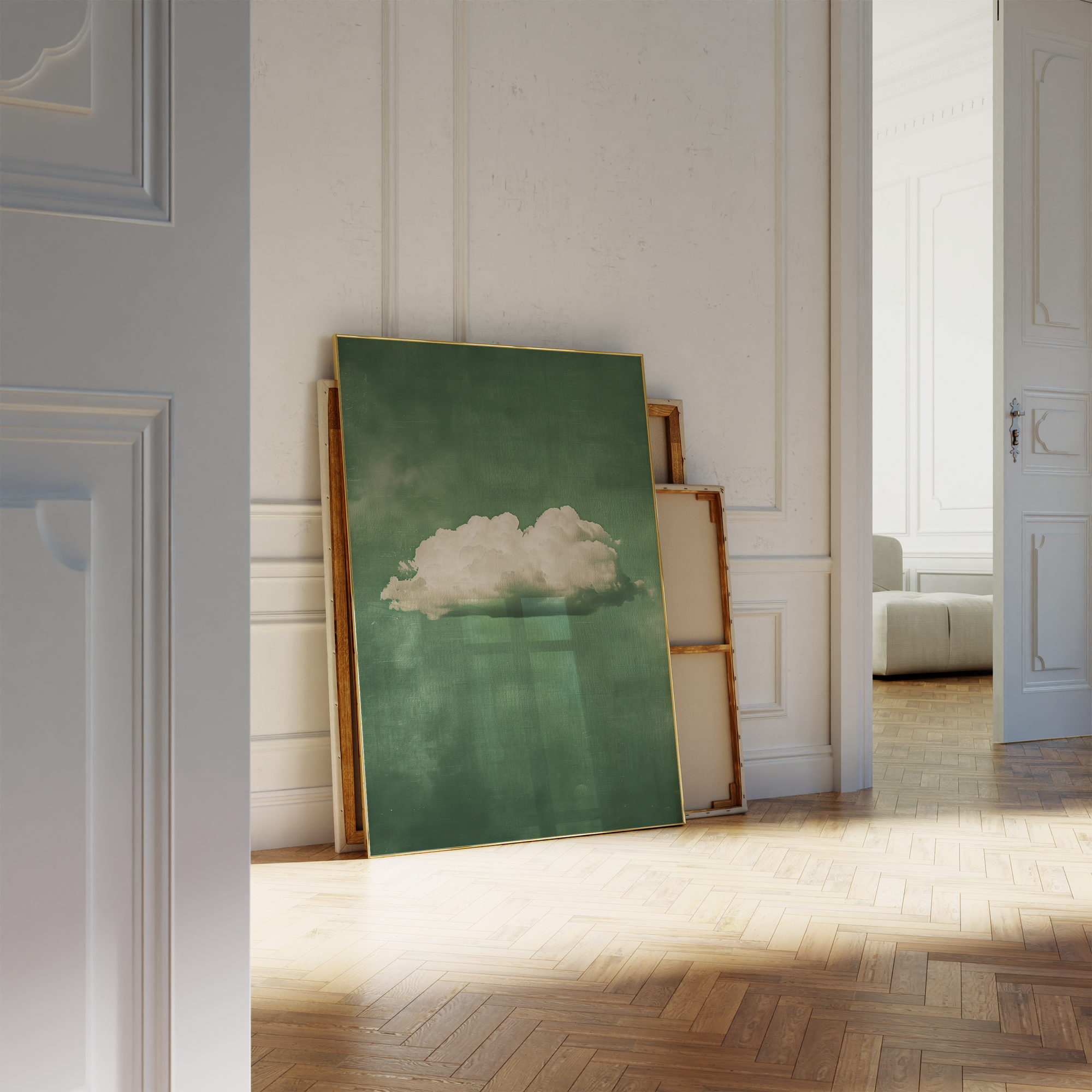 Calm Green Skies Print