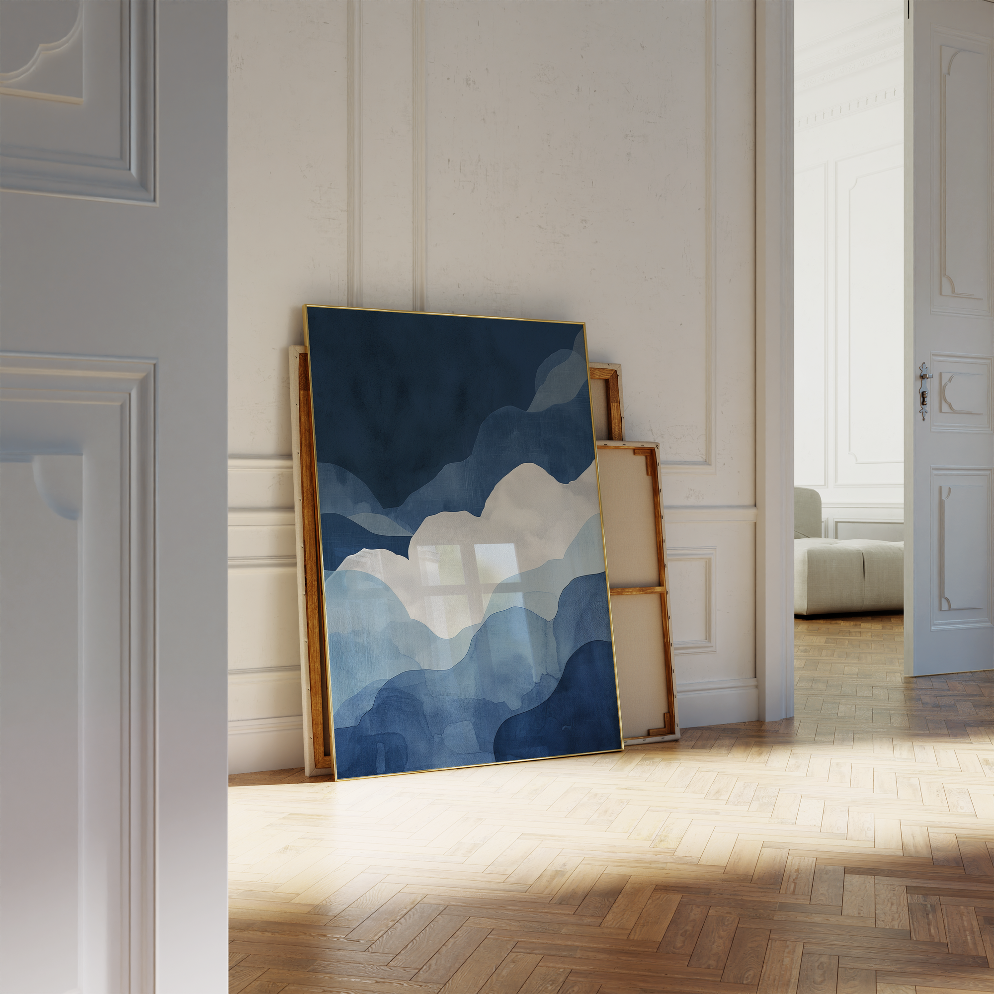 Deep Indigo Skies Print