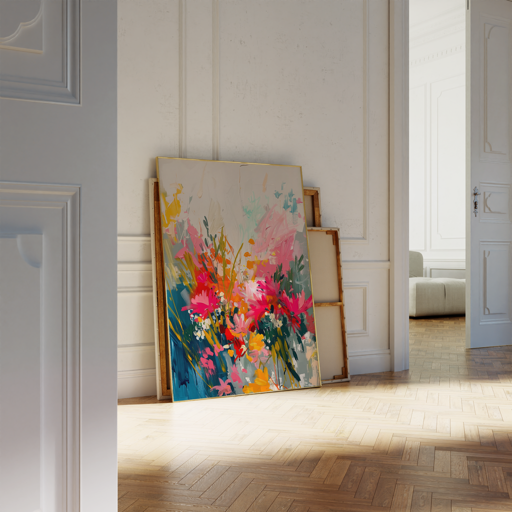 Lush Bloom Symphony Print