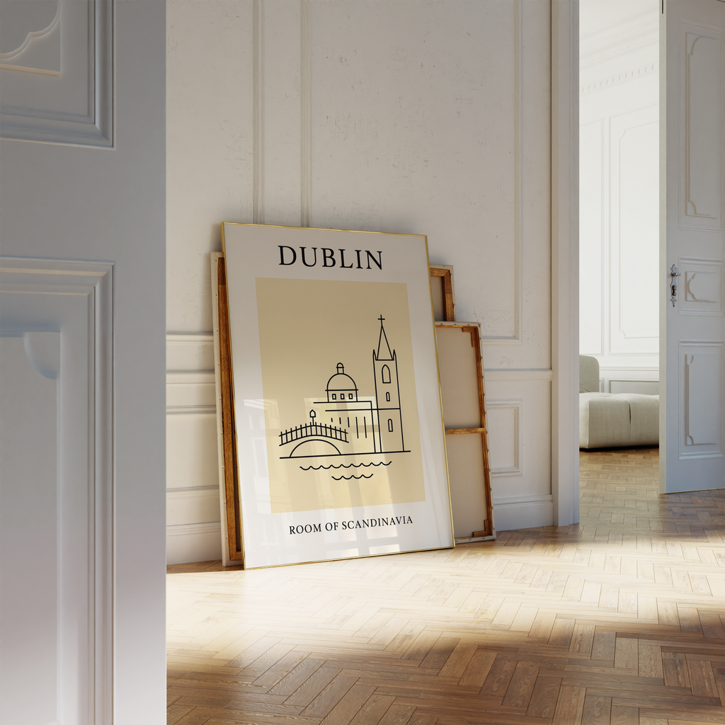 Dublin Minimalist City & Travel Print