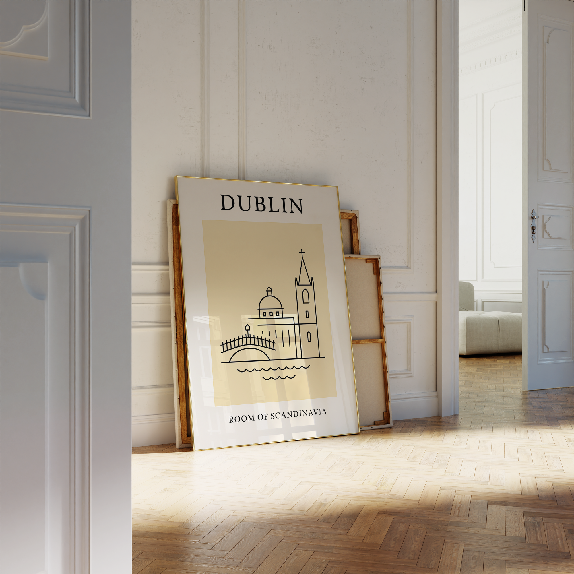 Dublin Minimalist City & Travel Print