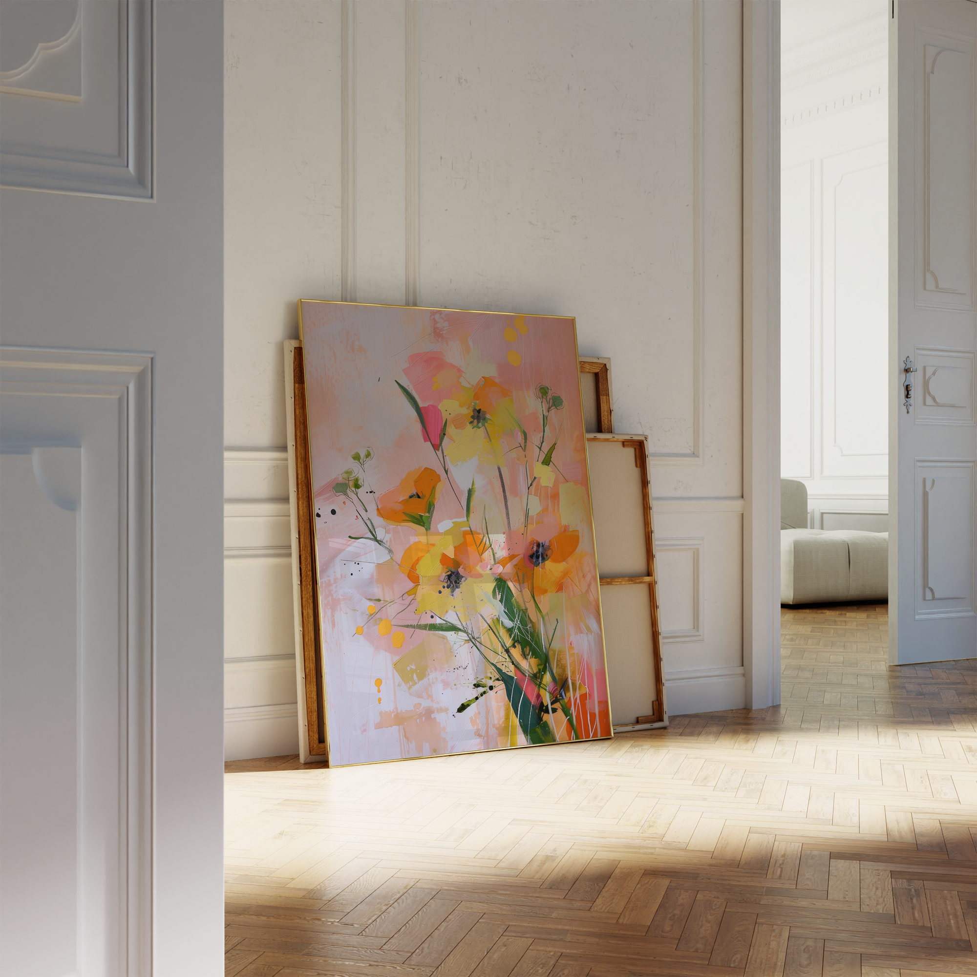 Colorful Summer Blooms Print