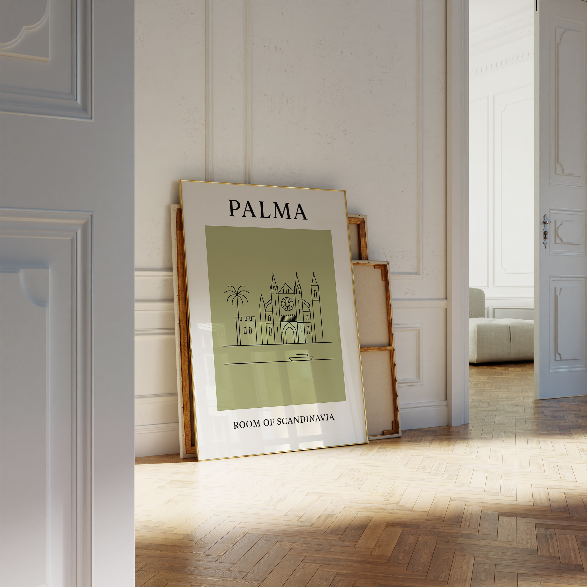 Palma Minimalist City & Travel Print