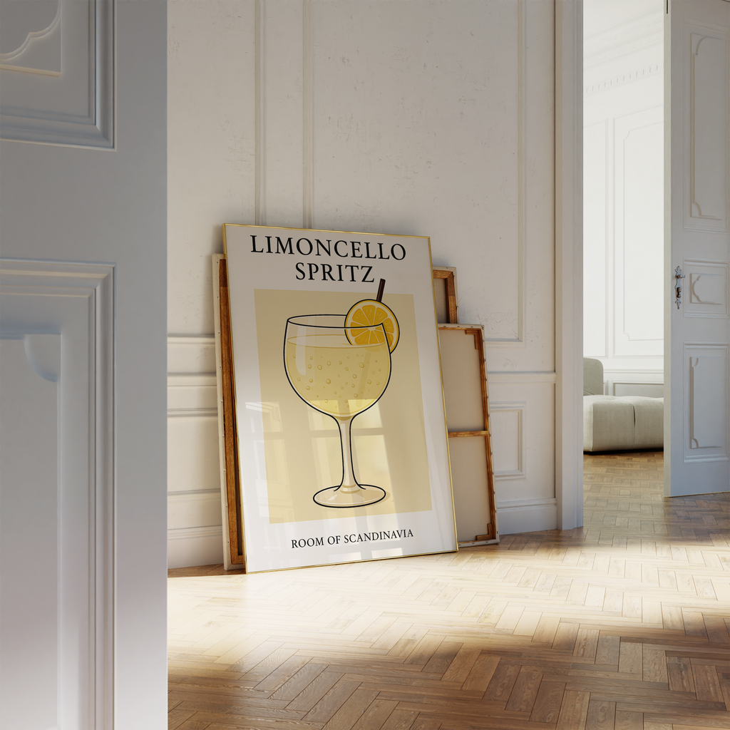 Limoncello Spritz Cocktail Print