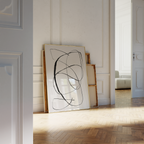 Minimalist Scandinavian Line Art Print