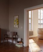 Minimalist Lemon Still Life Print