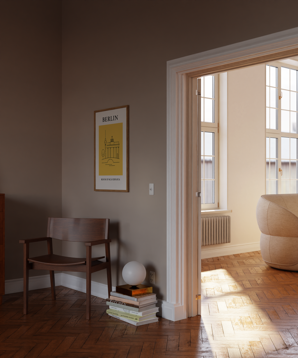 Berlin Minimalist City & Travel Print