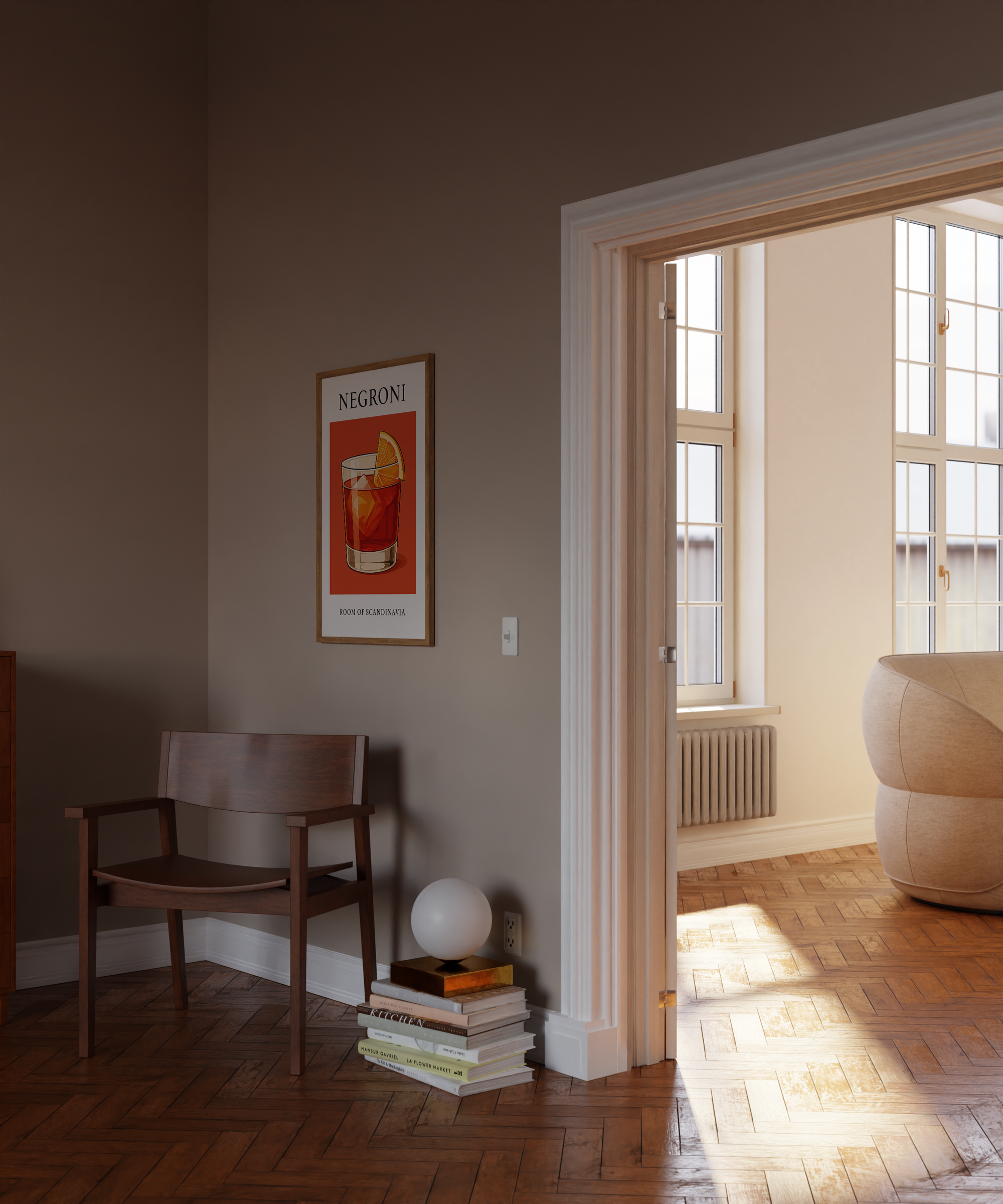 Retro Negroni Print