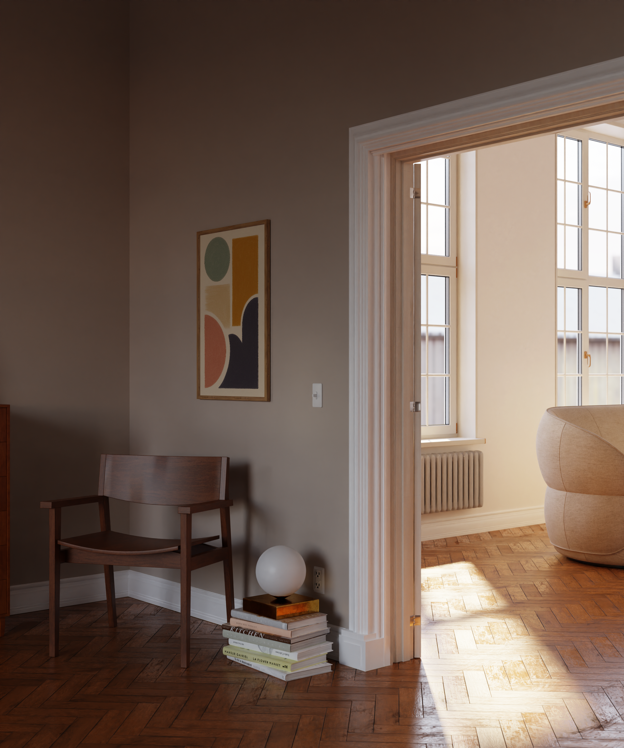 Scandinavian Modern Forms Print