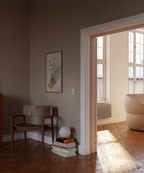 Green Terracotta Botanical Print