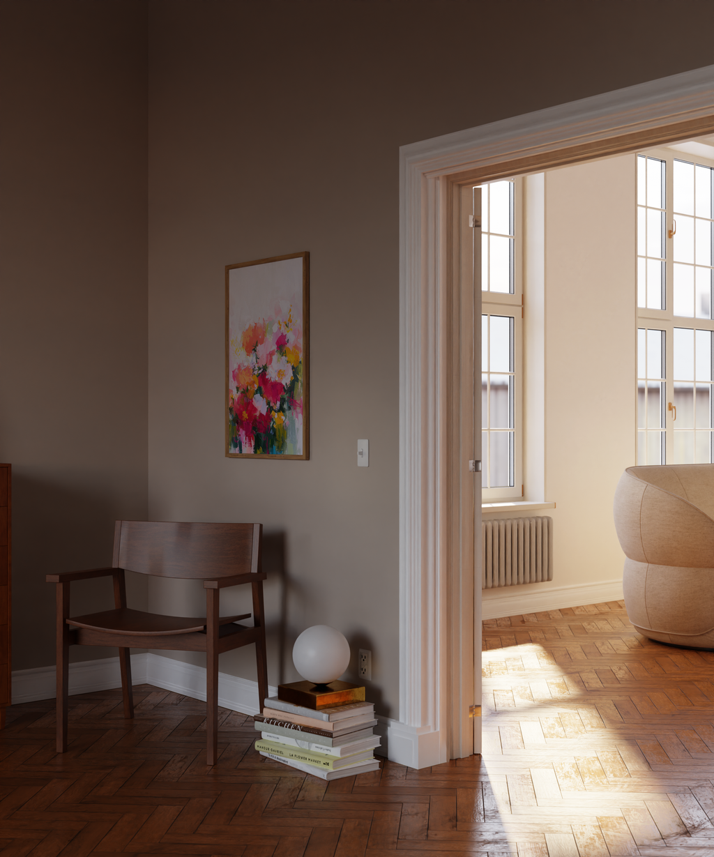 Bright Bloom Burst Print