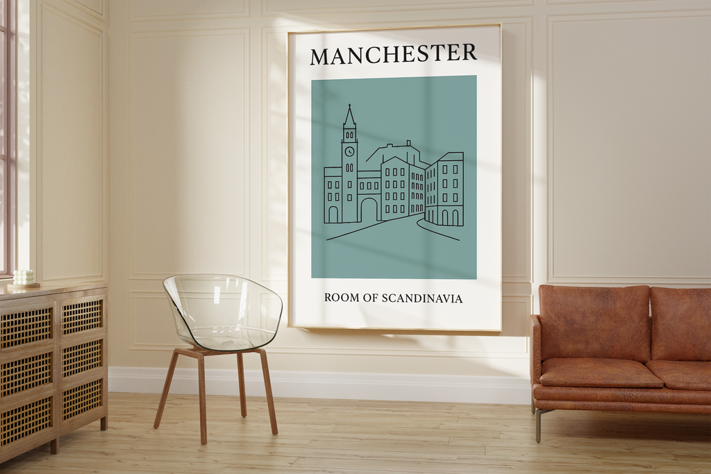 Manchester Minimalist City & Travel Print