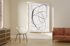 Minimalist Scandinavian Line Art Print